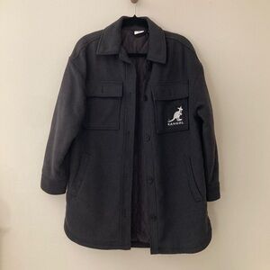 H&M x Kangol Quilt Lining Shirt Jacket Shacket